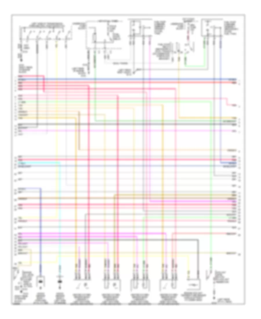 8.1L VIN G, Engine Performance Wiring Diagram (2 of 5) for Chevrolet Avalanche 1500 2006