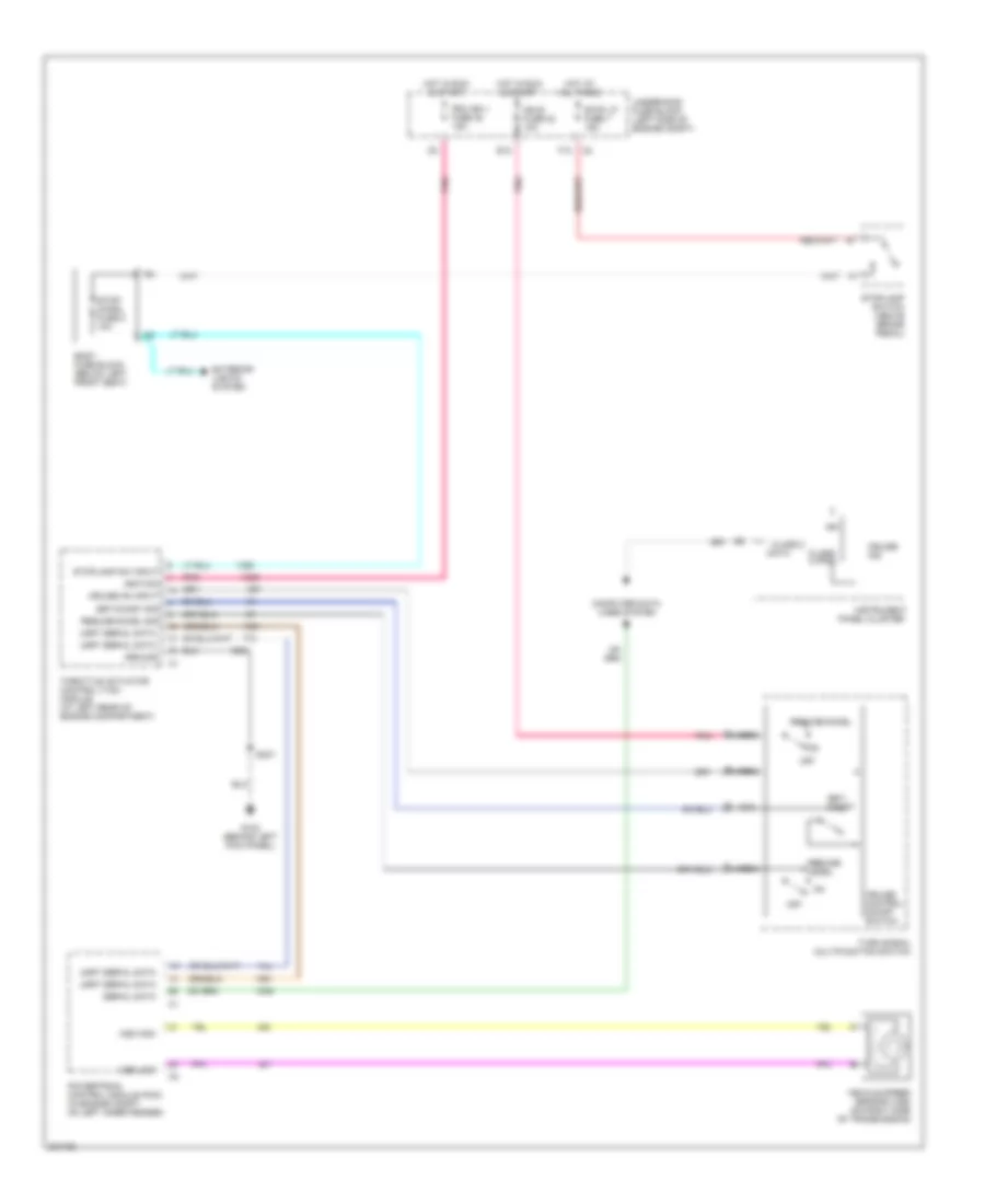 Cruise Control Wiring Diagram with Active Handling for Chevrolet Chevy Express G2005 1500