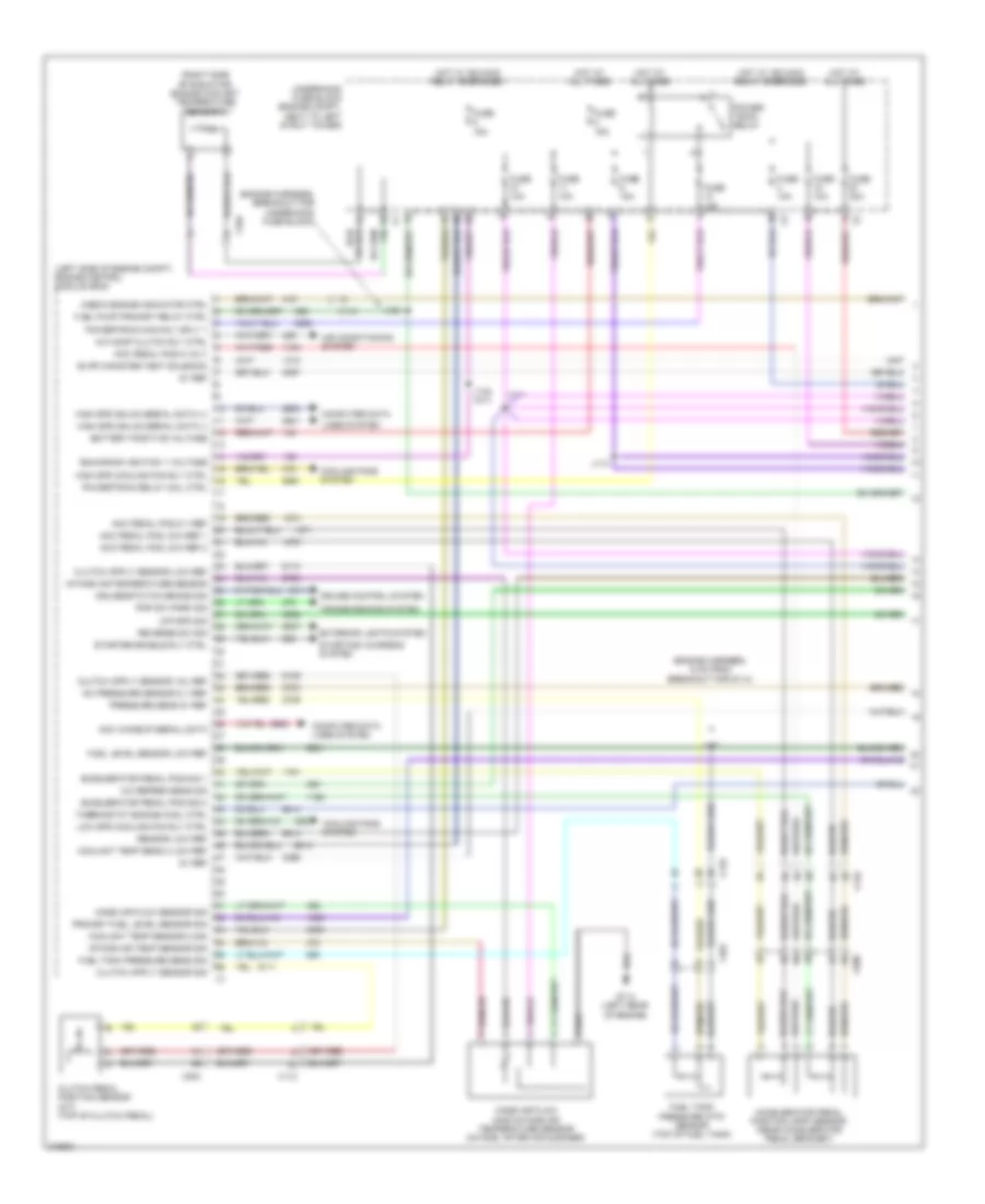 1.8L VIN H, Engine Performance Wiring Diagram (1 of 4) for Chevrolet Cruze Eco 2011