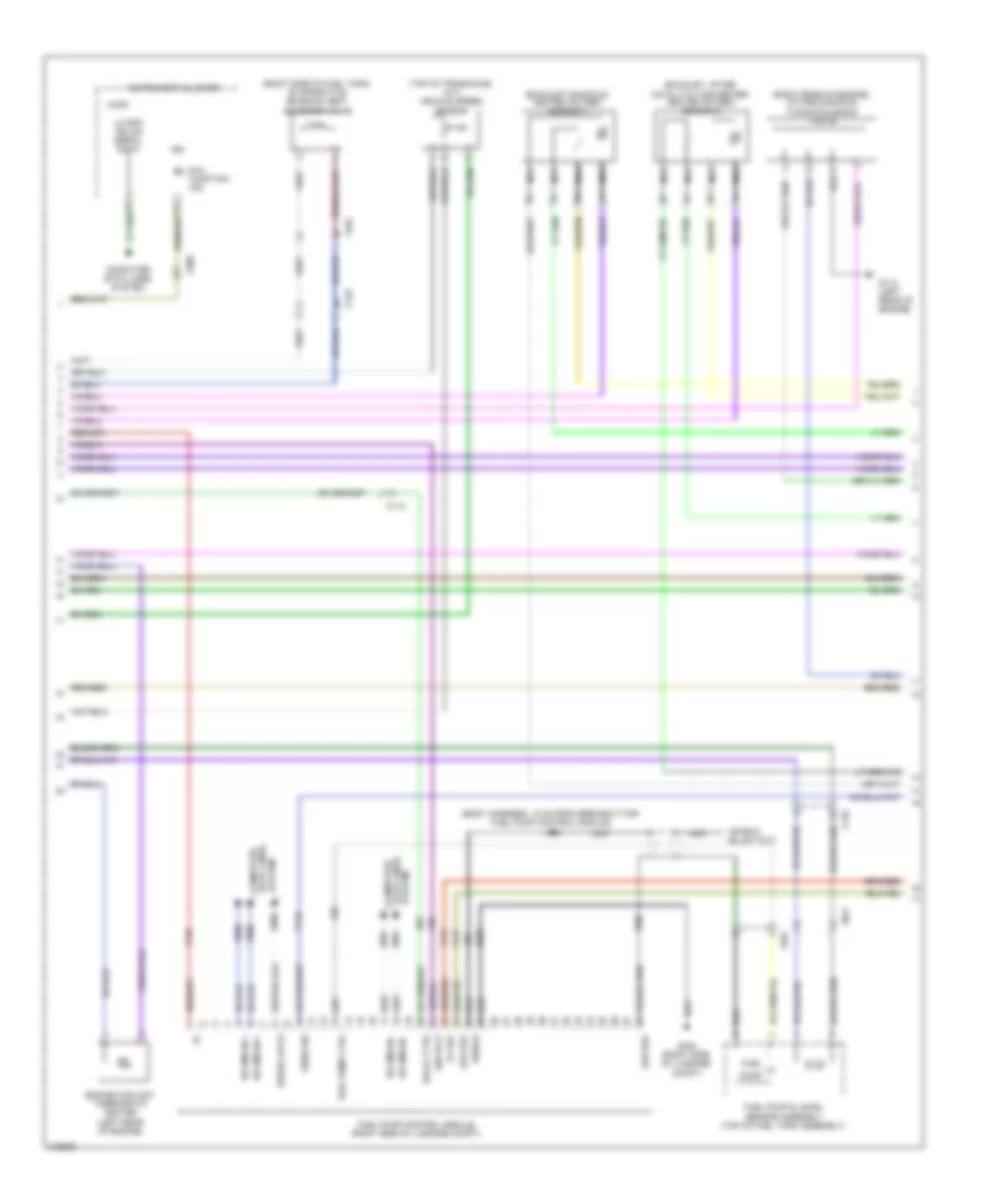 1.8L VIN H, Engine Performance Wiring Diagram (2 of 4) for Chevrolet Cruze Eco 2011
