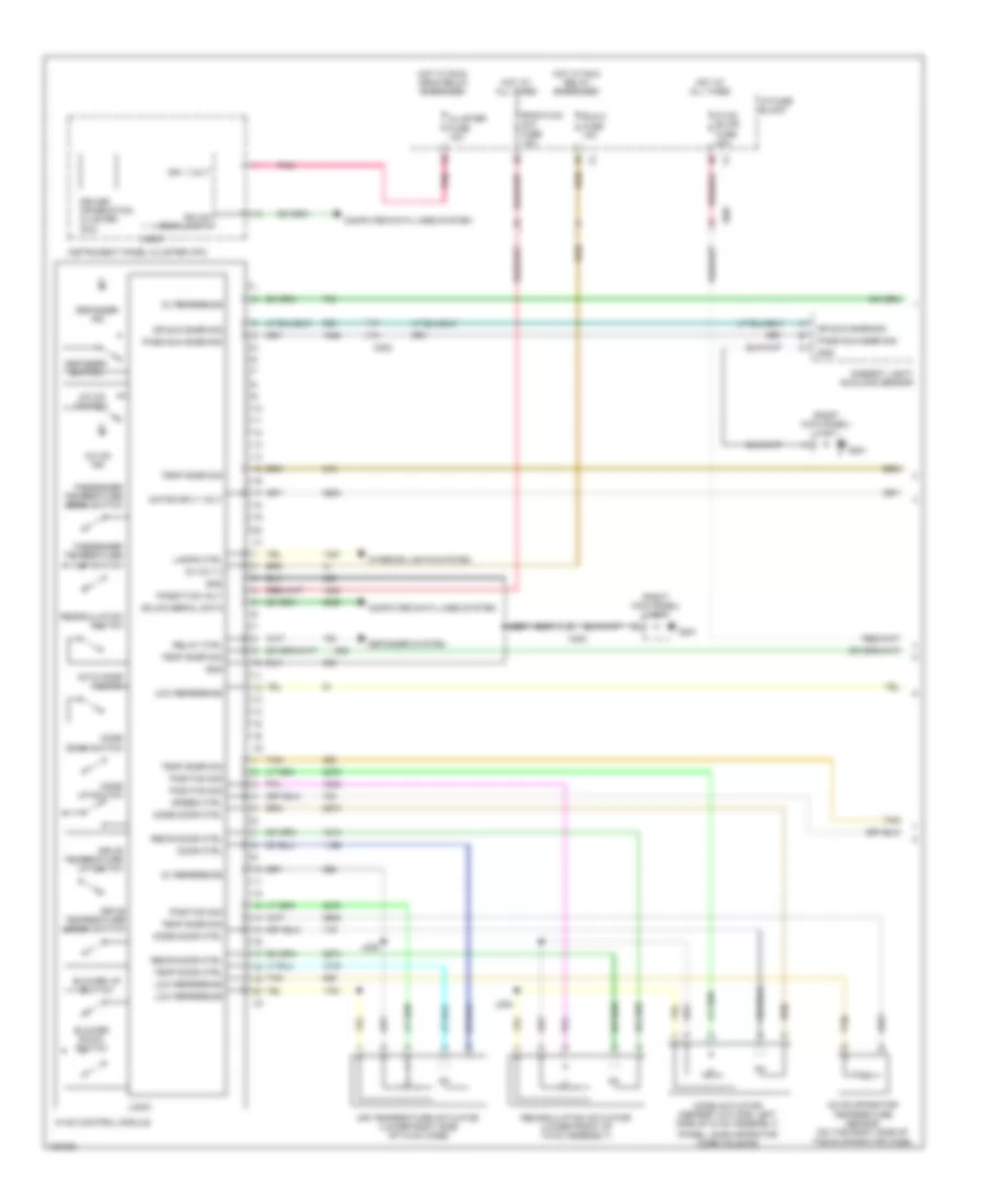 Automatic A C Wiring Diagram 1 of 2 for Chevrolet Captiva Sport LS 2013