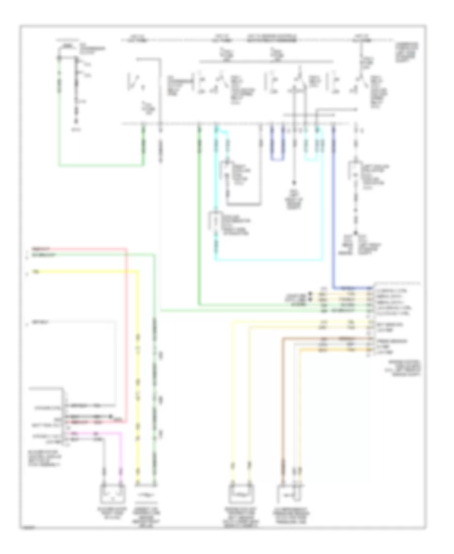 Manual AC Wiring Diagram (2 of 2) for Chevrolet Captiva Sport LS 2013