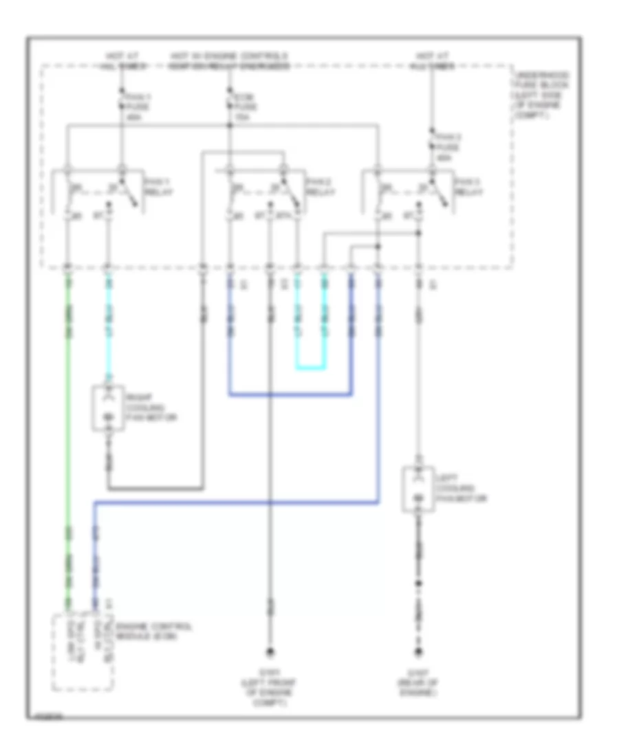 3 0L VIN 5 Cooling Fan Wiring Diagram for Chevrolet Captiva Sport LS 2013