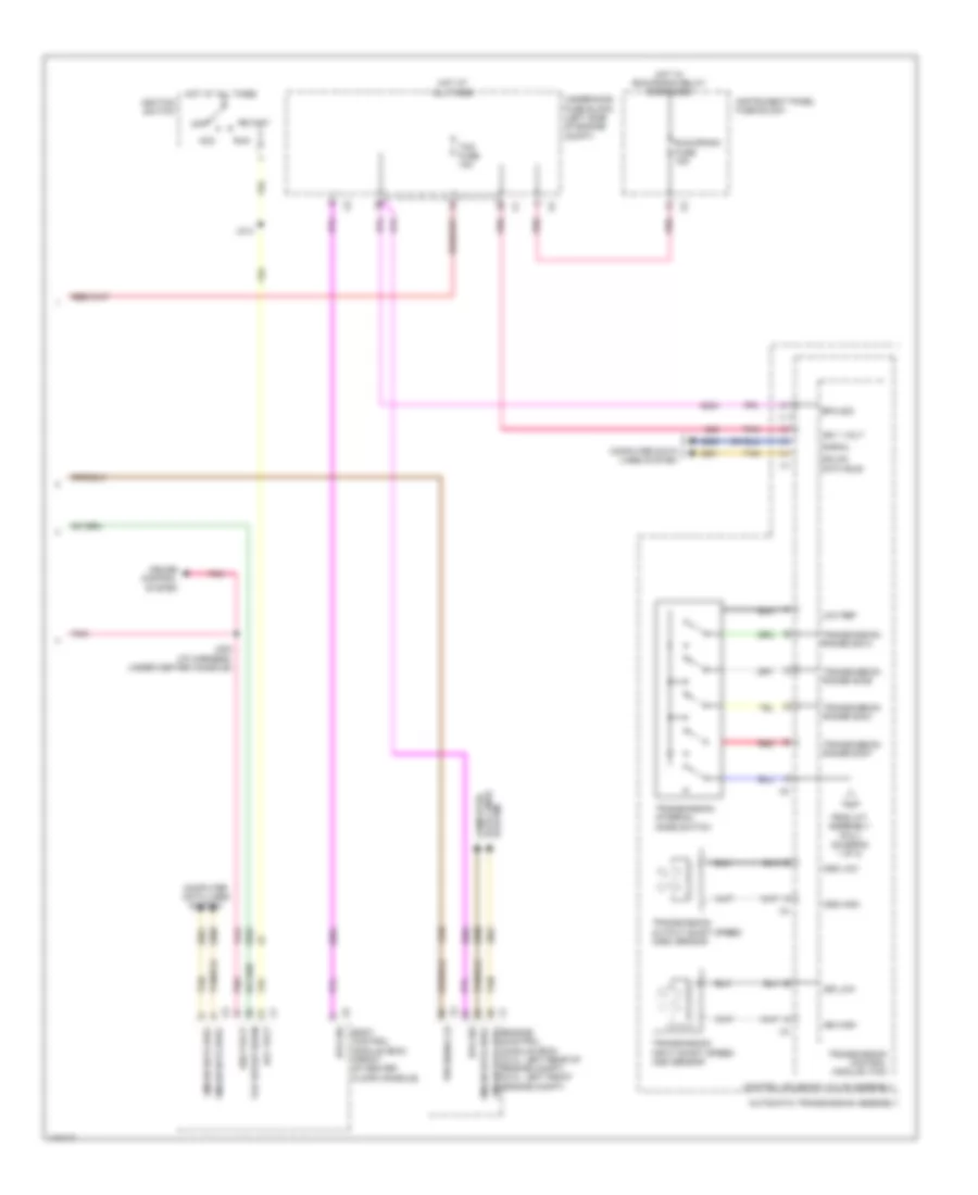 A T Wiring Diagram 2 of 2 for Chevrolet Captiva Sport LS 2013