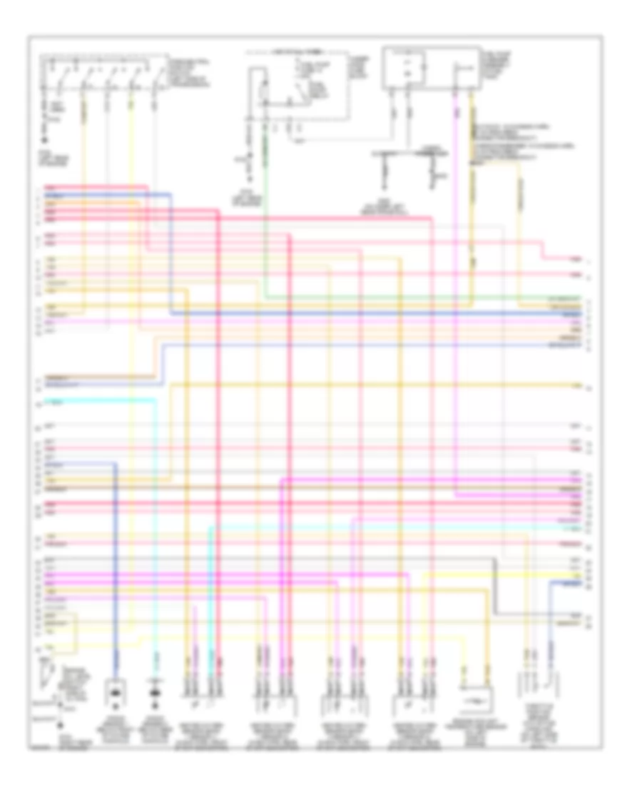 5.3L VIN T, Engine Performance Wiring Diagram (2 of 5) for Chevrolet Chevy Express G2500 2005