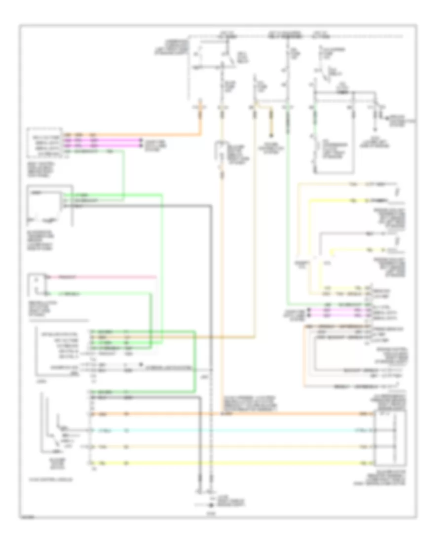 Manual AC Wiring Diagram for Chevrolet Colorado 2009
