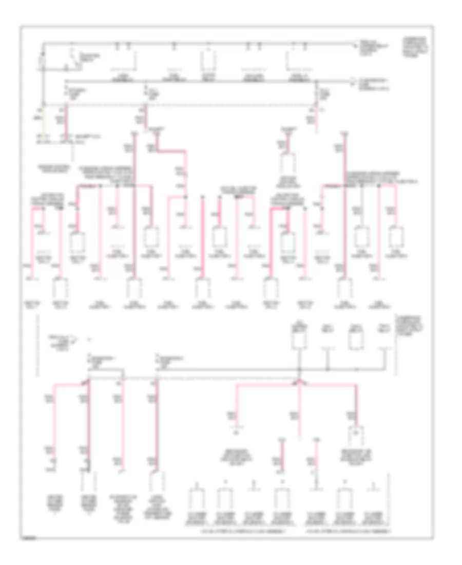 Power Distribution Wiring Diagram (4 of 4) for Chevrolet Monte Carlo LT 2007