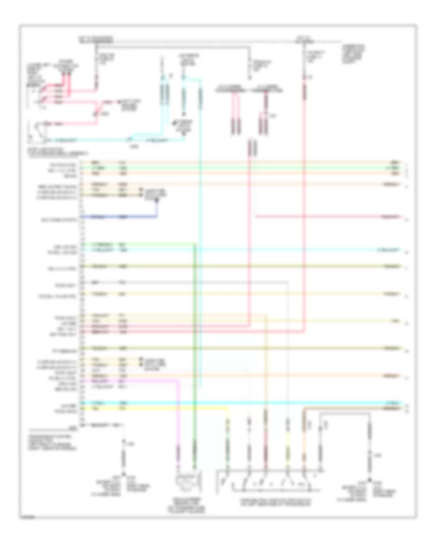 4.8L VIN A, AT Wiring Diagram (1 of 2) for Chevrolet Silverado 3500 HD 2012