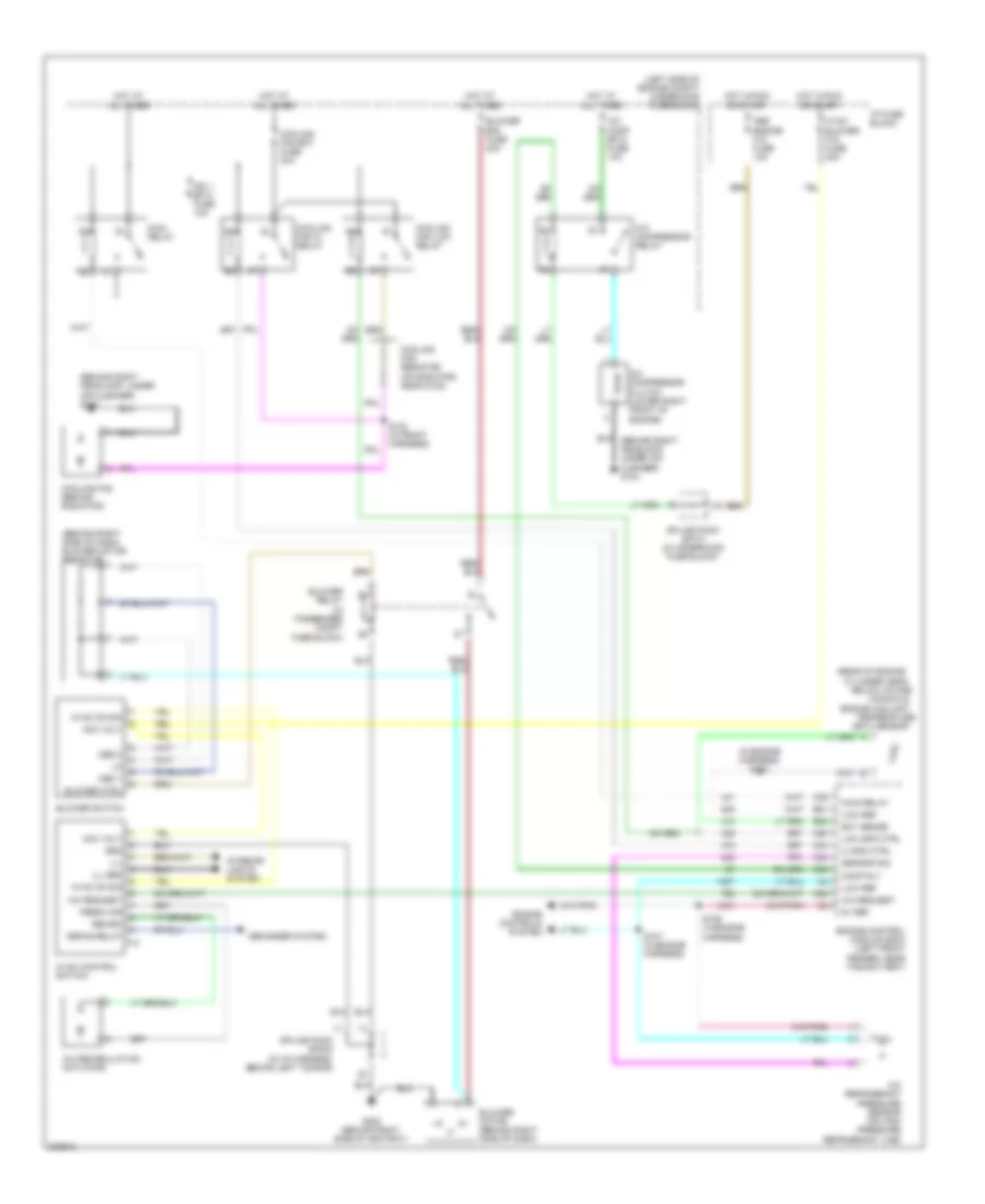 Manual A C Wiring Diagram for Chevrolet Aveo 2006