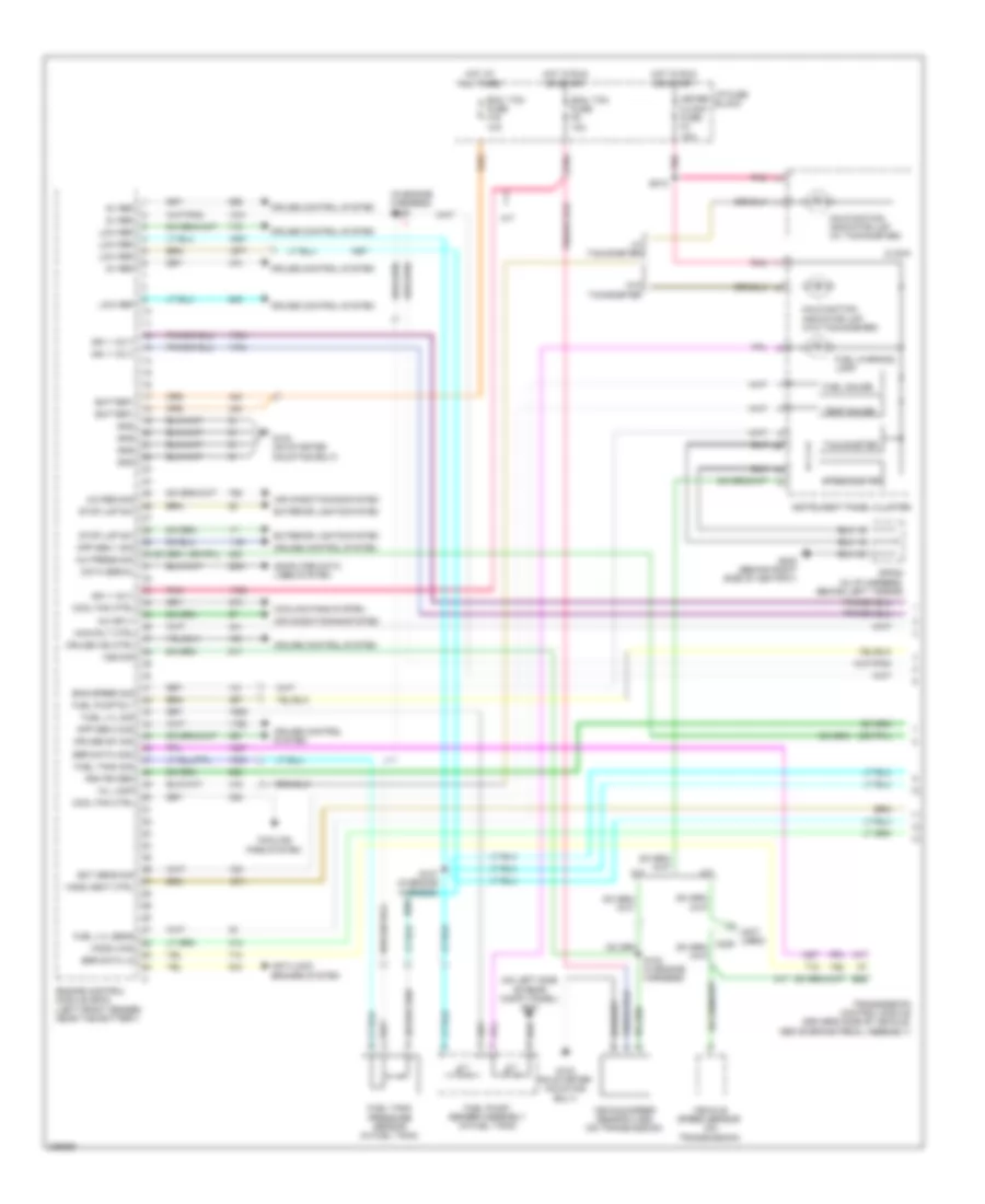 1 6L VIN 6 Engine Performance Wiring Diagram 1 of 4 for Chevrolet Aveo 2006