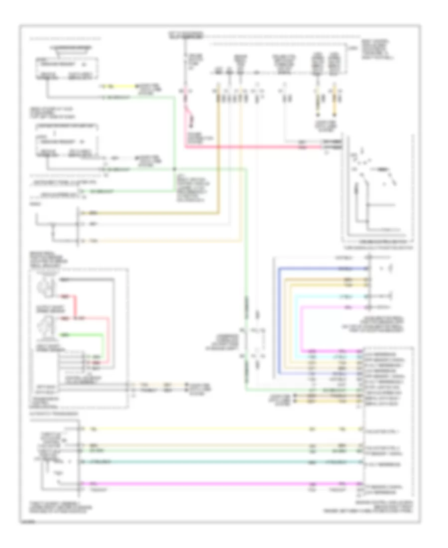 Cruise Control Wiring Diagram A T for Chevrolet Corvette 2009