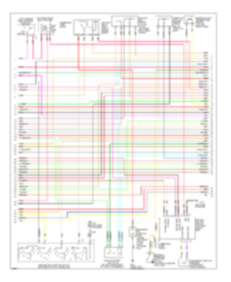 3 4L VIN E Engine Performance Wiring Diagrams 3 of 4 for Chevrolet Venture Warner Bros Edition 2002