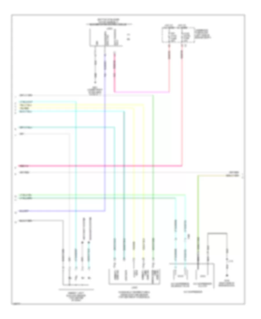 Automatic AC Wiring Diagram (2 of 5) for Chevrolet Corvette Stingray 2014