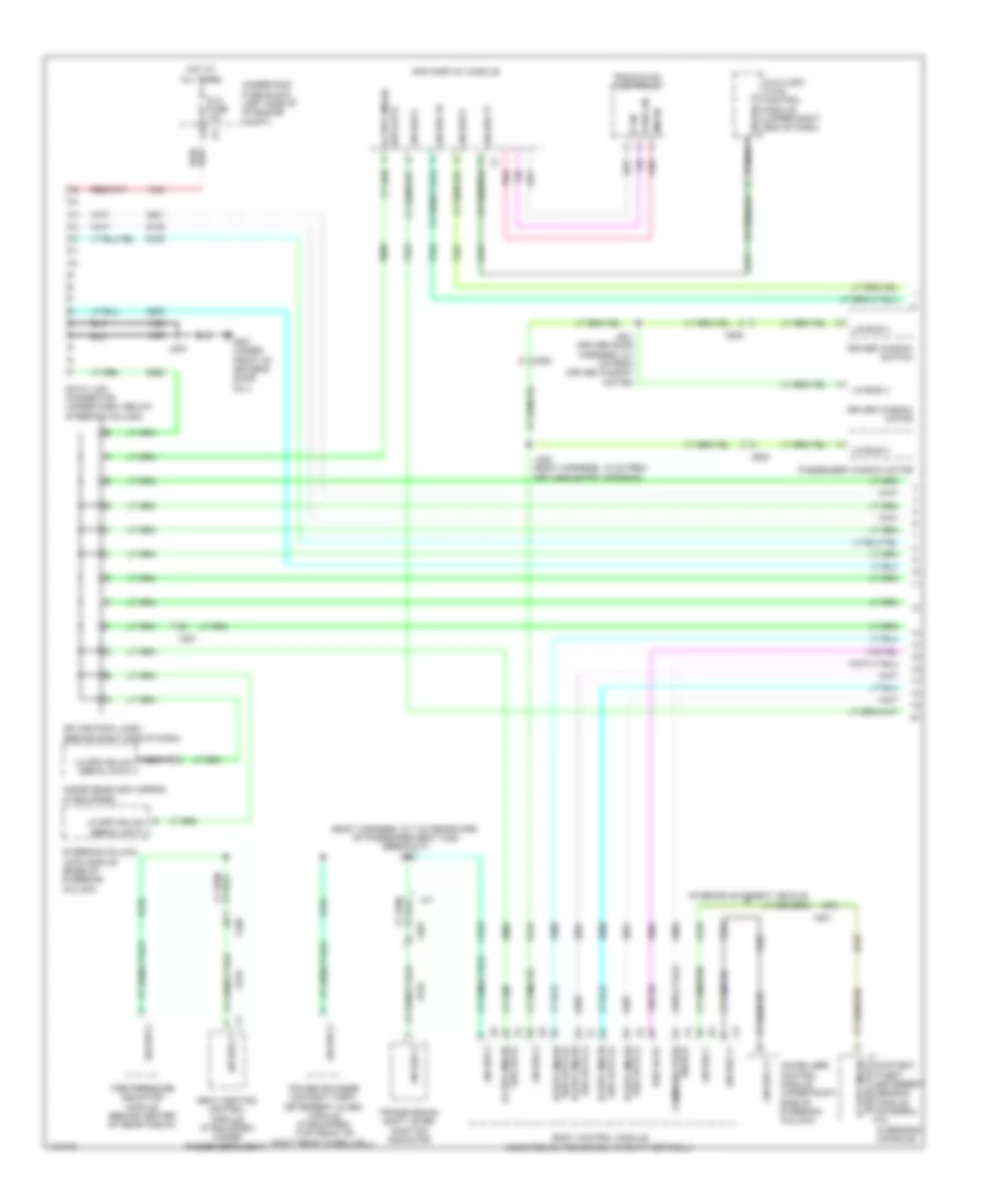 Computer Data Lines Wiring Diagram 1 of 5 for Chevrolet Corvette Stingray 2014