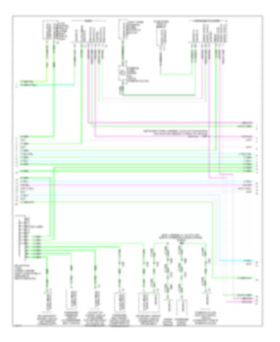 Computer Data Lines Wiring Diagram 2 of 5 for Chevrolet Corvette Stingray 2014