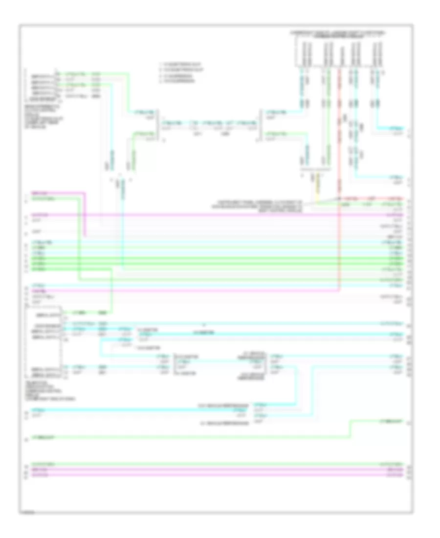 Computer Data Lines Wiring Diagram 3 of 5 for Chevrolet Corvette Stingray 2014