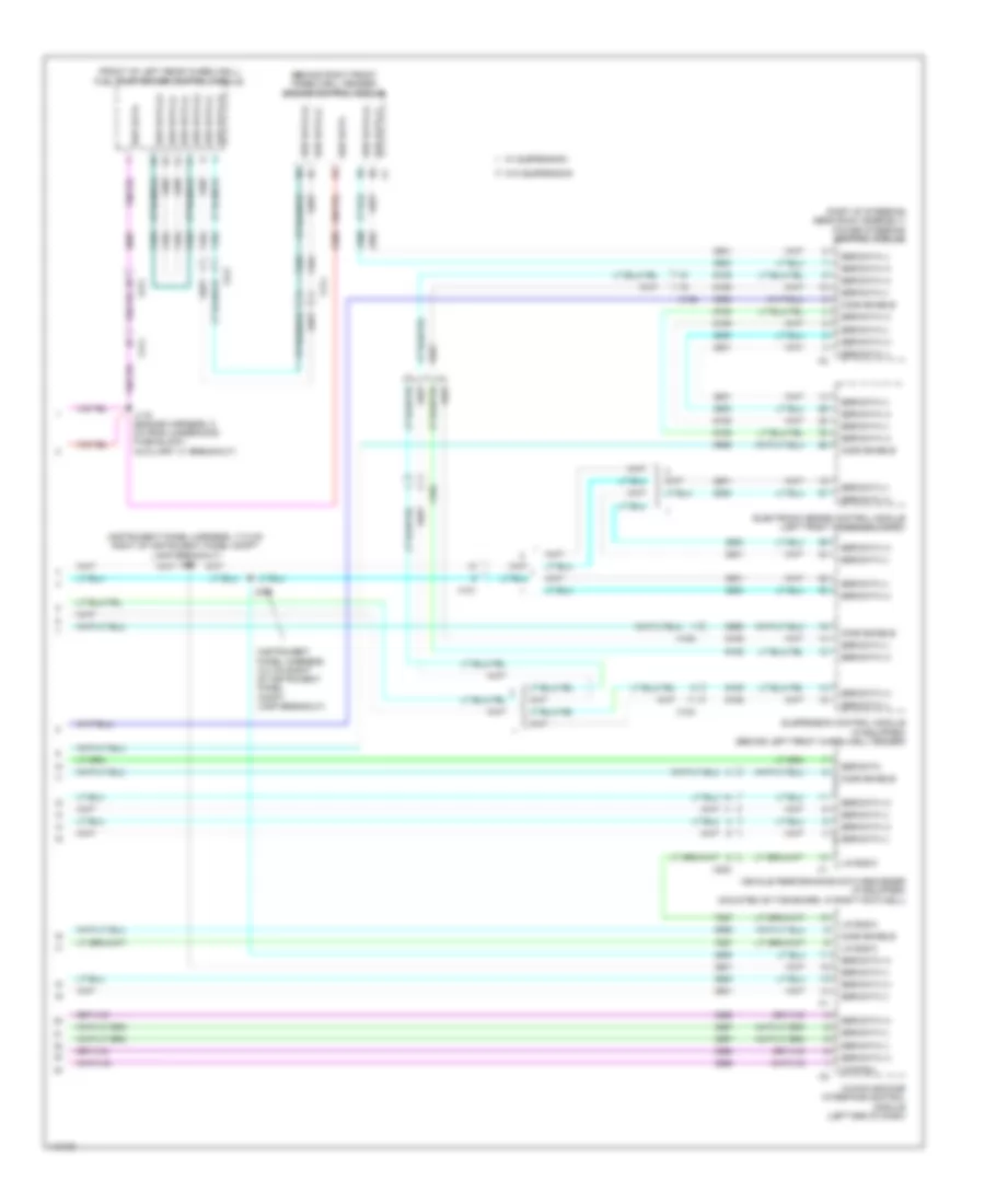 Computer Data Lines Wiring Diagram (5 of 5) for Chevrolet Corvette Stingray 2014