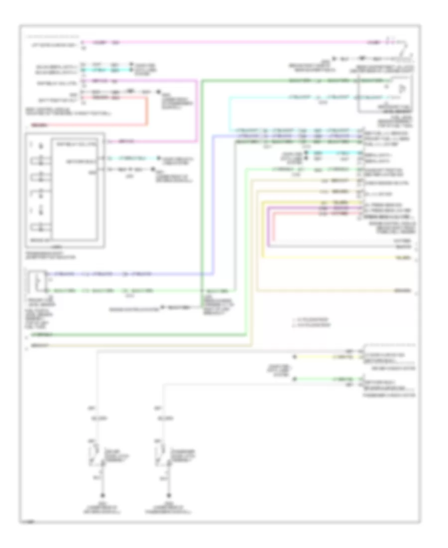 Instrument Cluster Wiring Diagram (2 of 3) for Chevrolet Corvette Stingray 2014