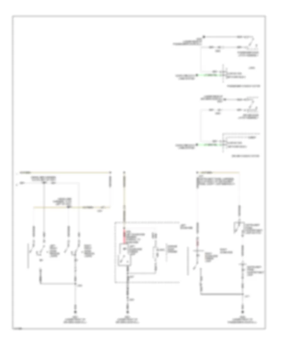 Courtesy Lamps Wiring Diagram 2 of 2 for Chevrolet Corvette Stingray 2014