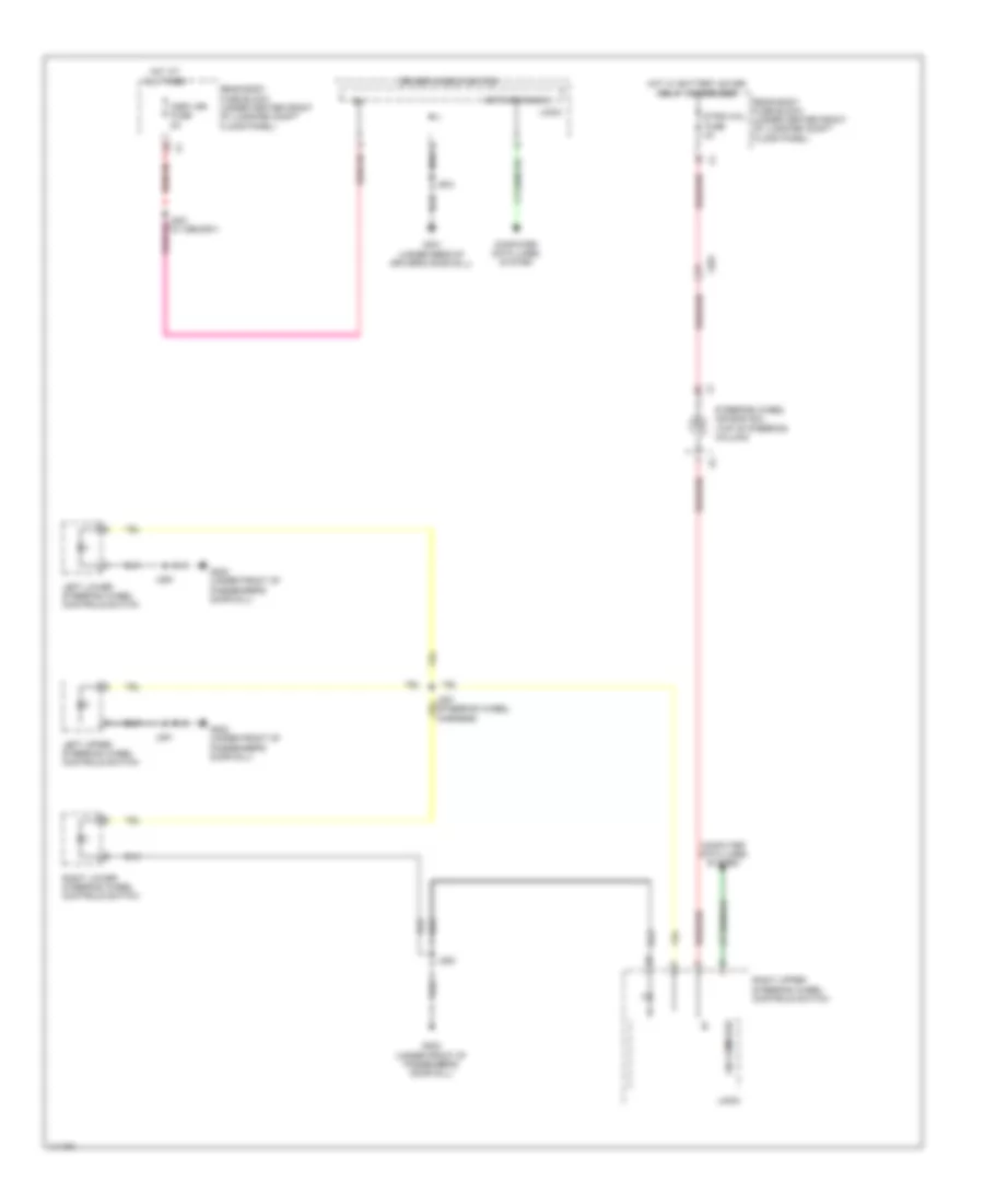 Instrument Illumination Wiring Diagram 2 of 2 for Chevrolet Corvette Stingray 2014