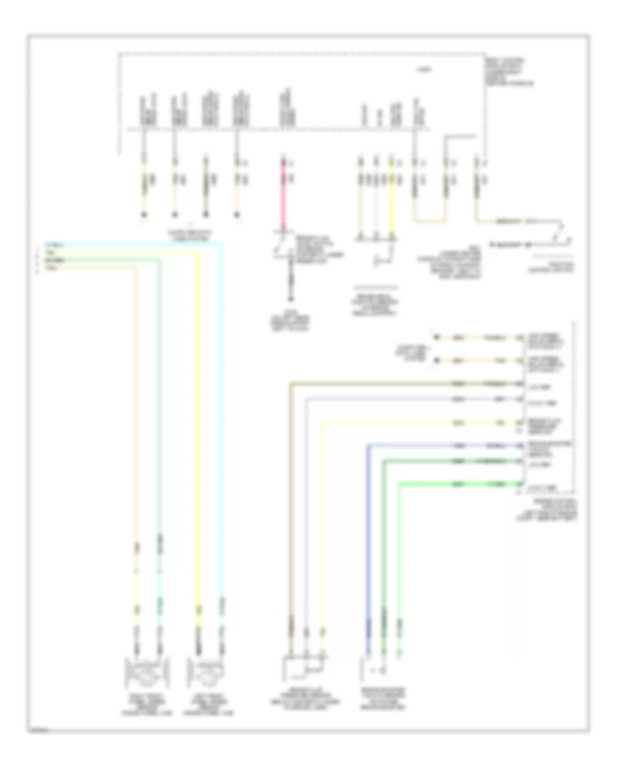 Anti lock Brakes Wiring Diagram Hybrid 2 of 2 for Chevrolet Malibu Hybrid 2008