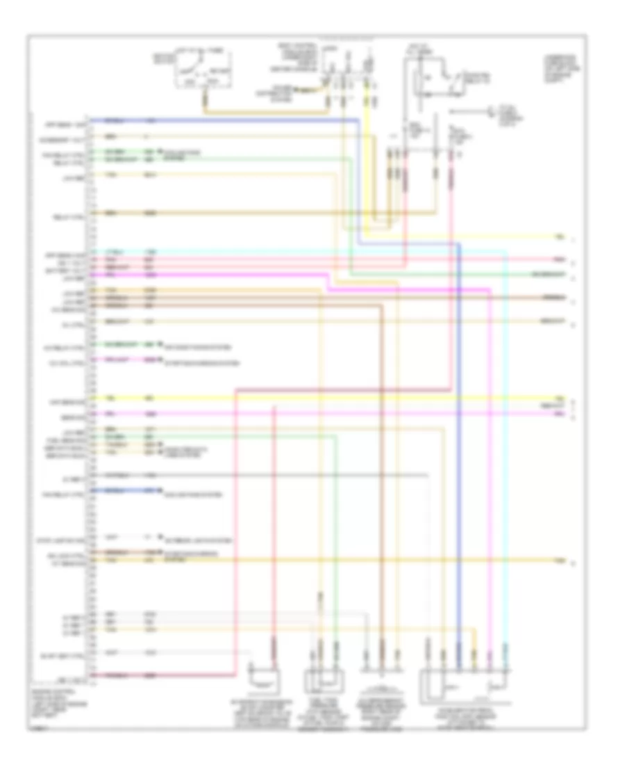 2 4L VIN B Engine Performance Wiring Diagram 1 of 4 for Chevrolet Malibu Hybrid 2008