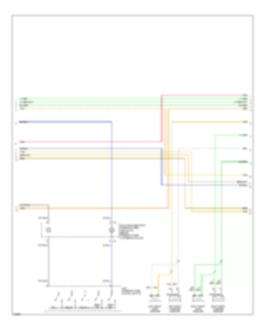 Radio Wiring Diagram Enhanced 2 of 3 for Chevrolet Malibu Hybrid 2008