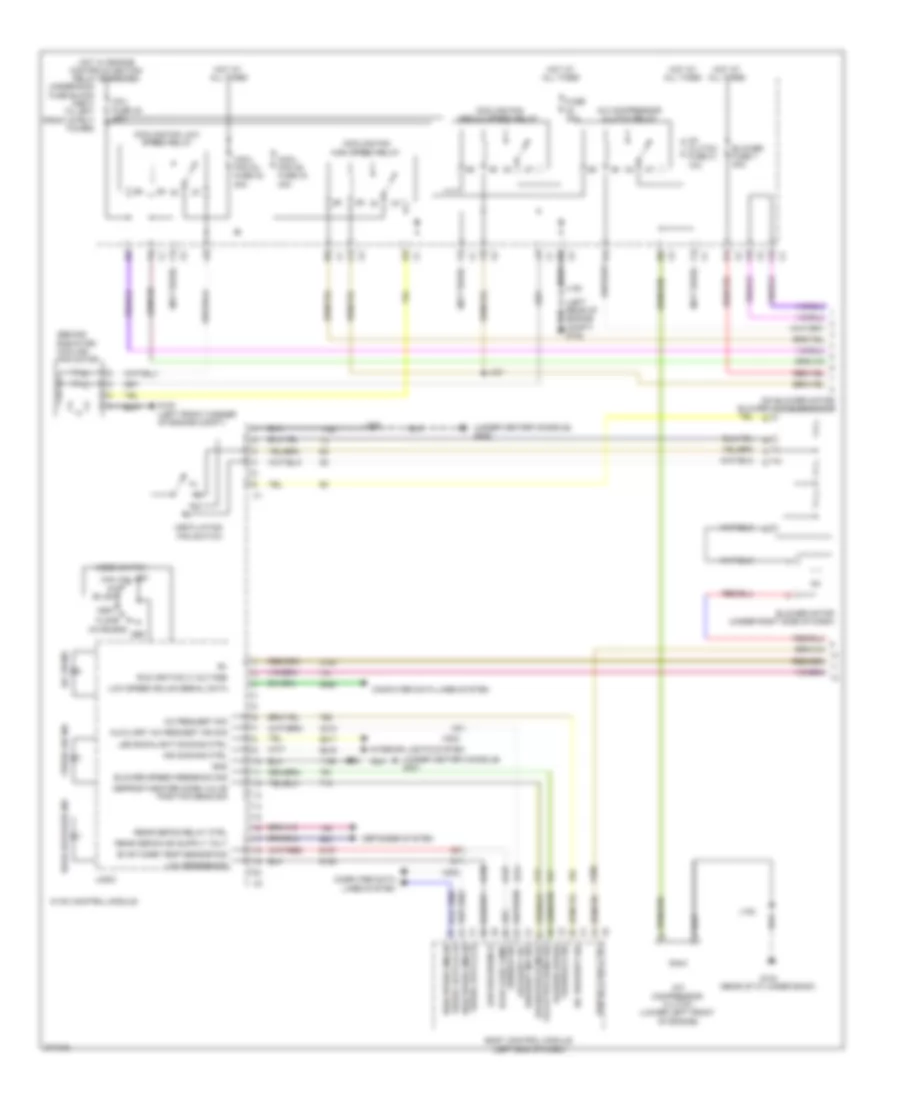 1.4L VIN B, Manual AC Wiring Diagram (1 of 2) for Chevrolet Sonic LS 2012