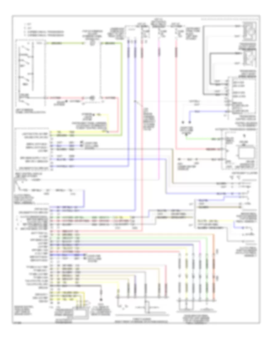 Cruise Control Wiring Diagram for Chevrolet Sonic LS 2012