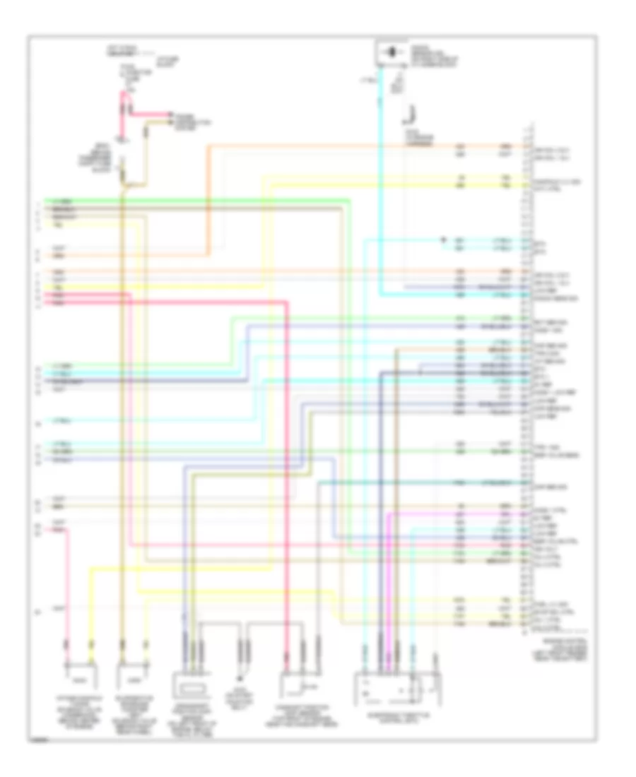 1 6L VIN 6 Engine Performance Wiring Diagram 4 of 4 for Chevrolet Aveo LS 2006