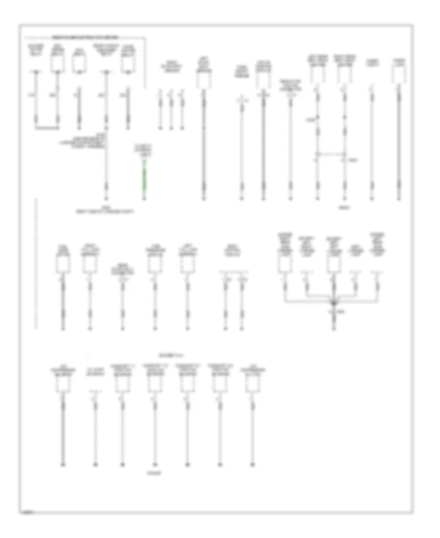 Электросхема подключение массы заземления (5 из 5) для Chrysler 300 S 2014