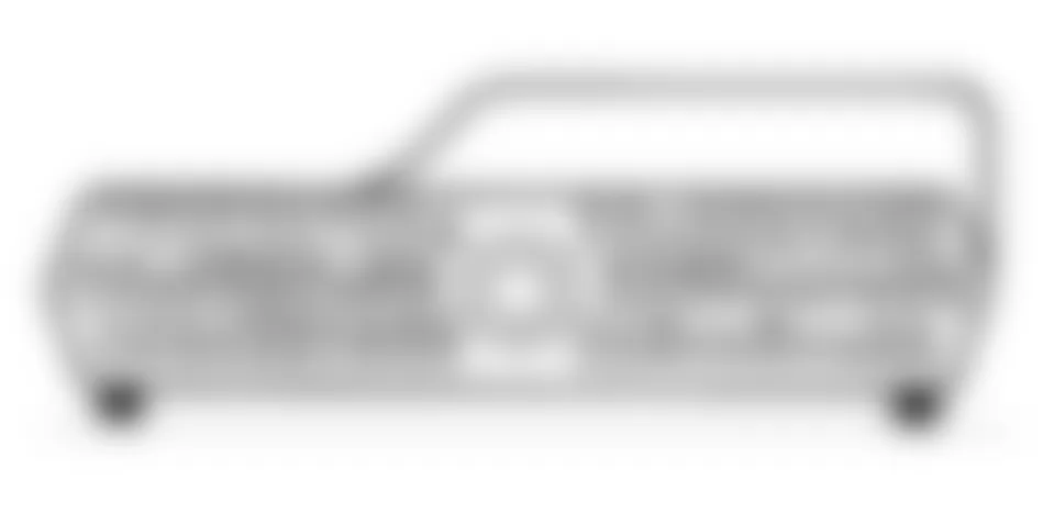 Chrysler Imperial 1990 - Component Locations -  3.3L SBEC 60-Pin Connector