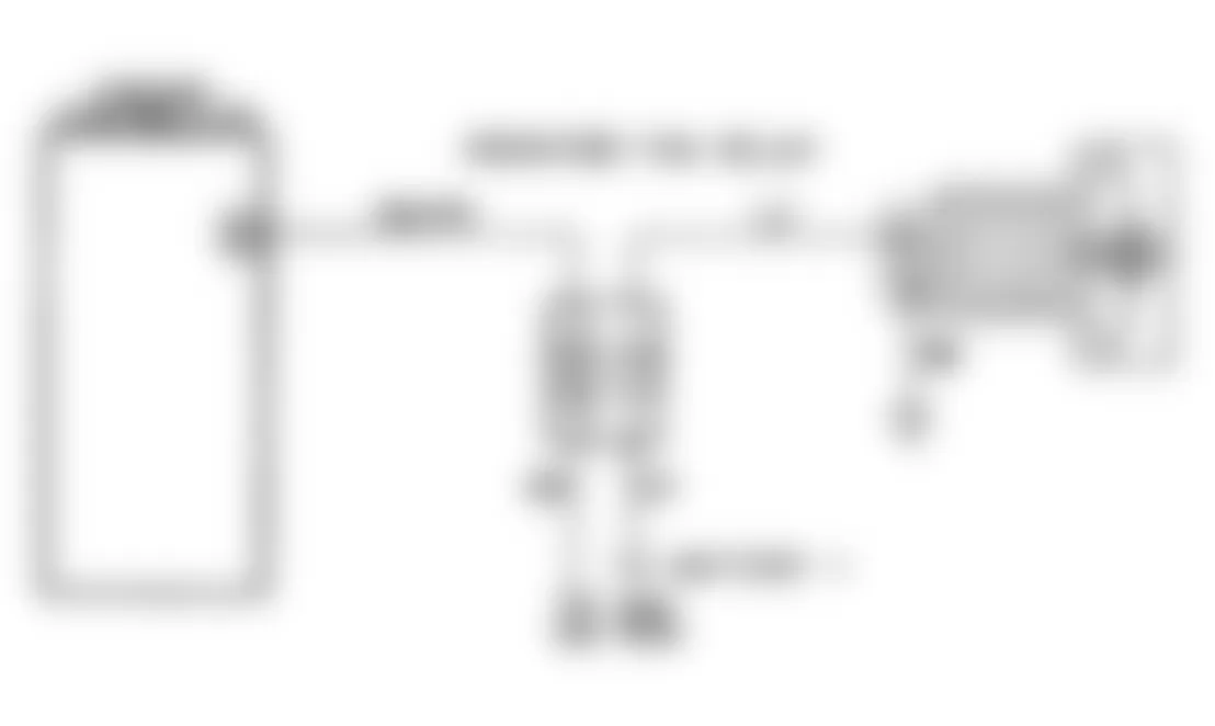 Chrysler Imperial 1990 - Component Locations -  DR27: Circuit Diagram