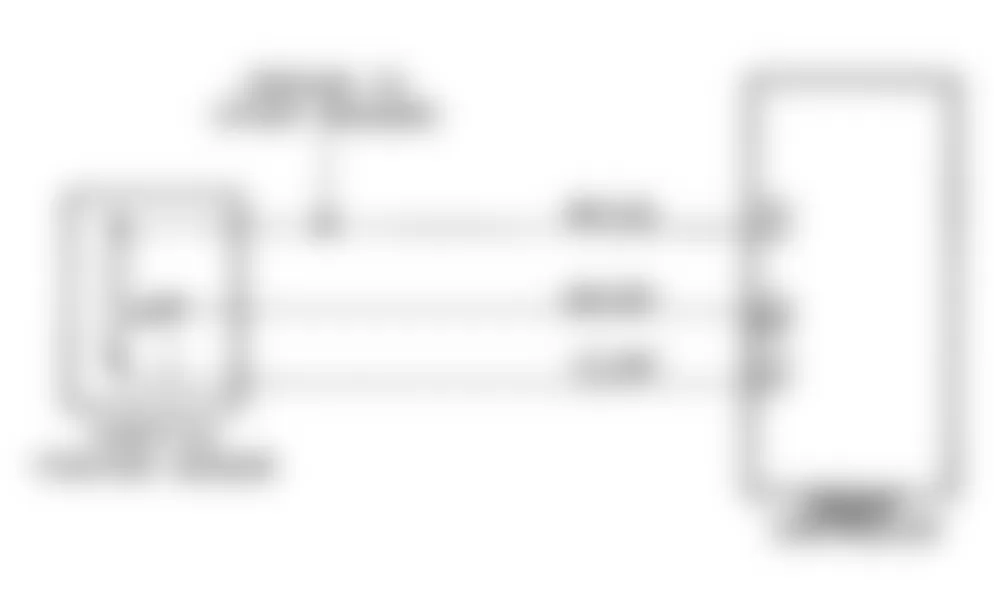 Chrysler LeBaron GTC 1990 - Component Locations -  DR-13: Circuit Diagram