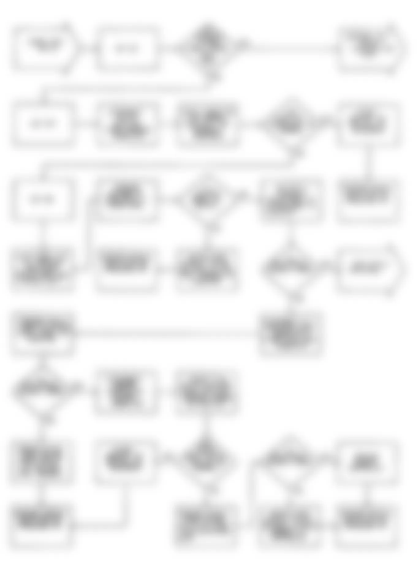 Chrysler LeBaron GTC 1990 - Component Locations -  DR-16: Flow Chart (1 of 2)