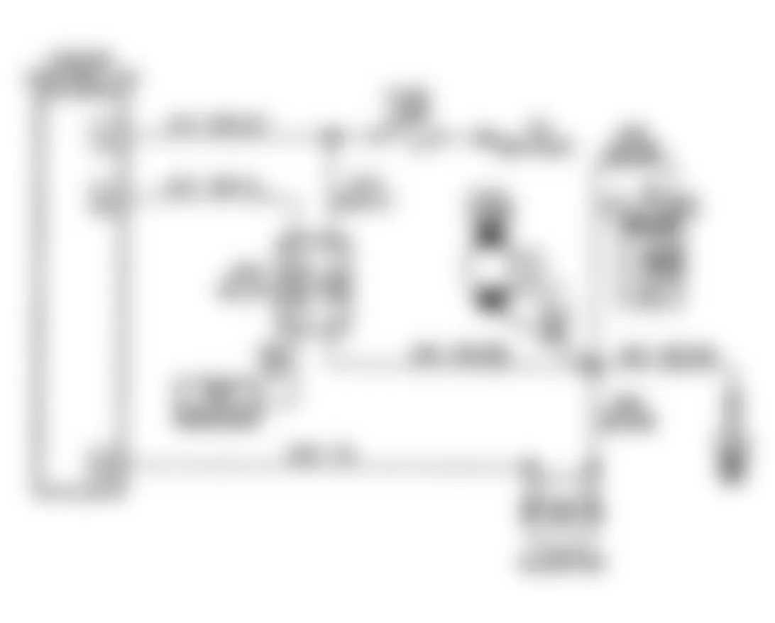 Chrysler LeBaron GTC 1991 - Component Locations -  Test DR-15A Circuit Diagram.