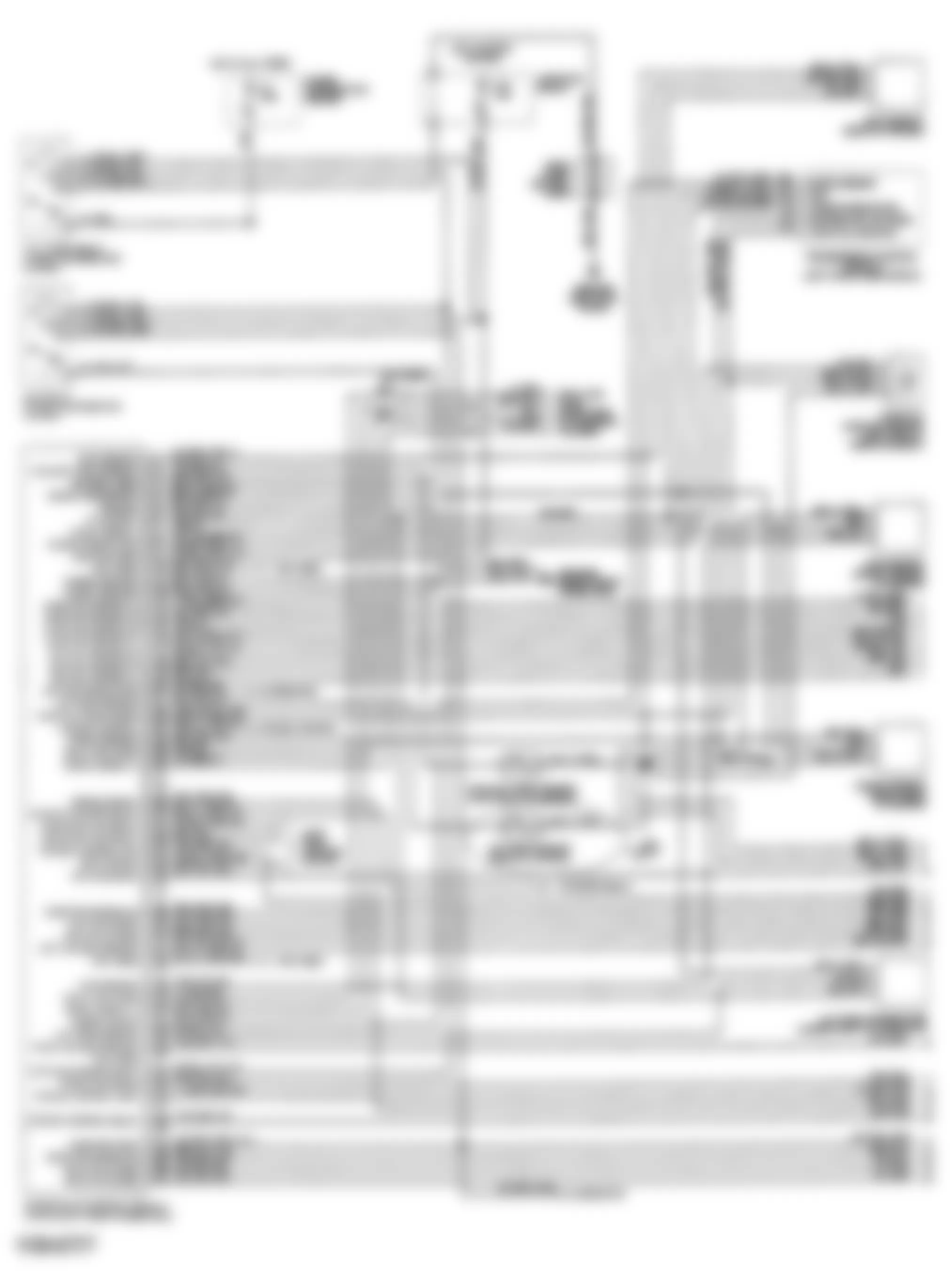 Chrysler Concorde 1993 - Component Locations -  PCM Wiring Diagram - 1 Of 2 (3.3L)