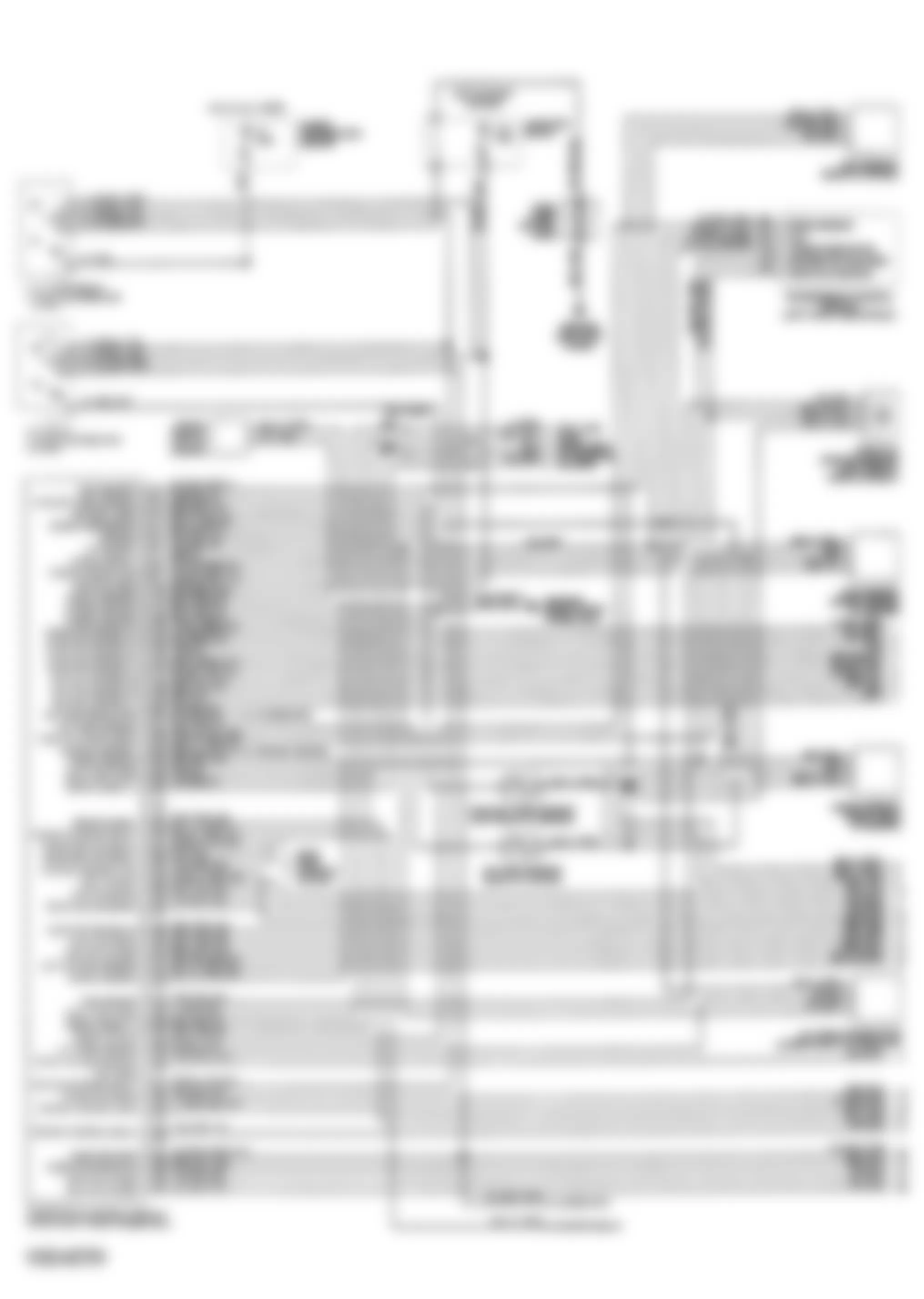 Chrysler Concorde 1993 - Component Locations -  PCM Wiring Diagram - 1 Of 2 (3.5L)