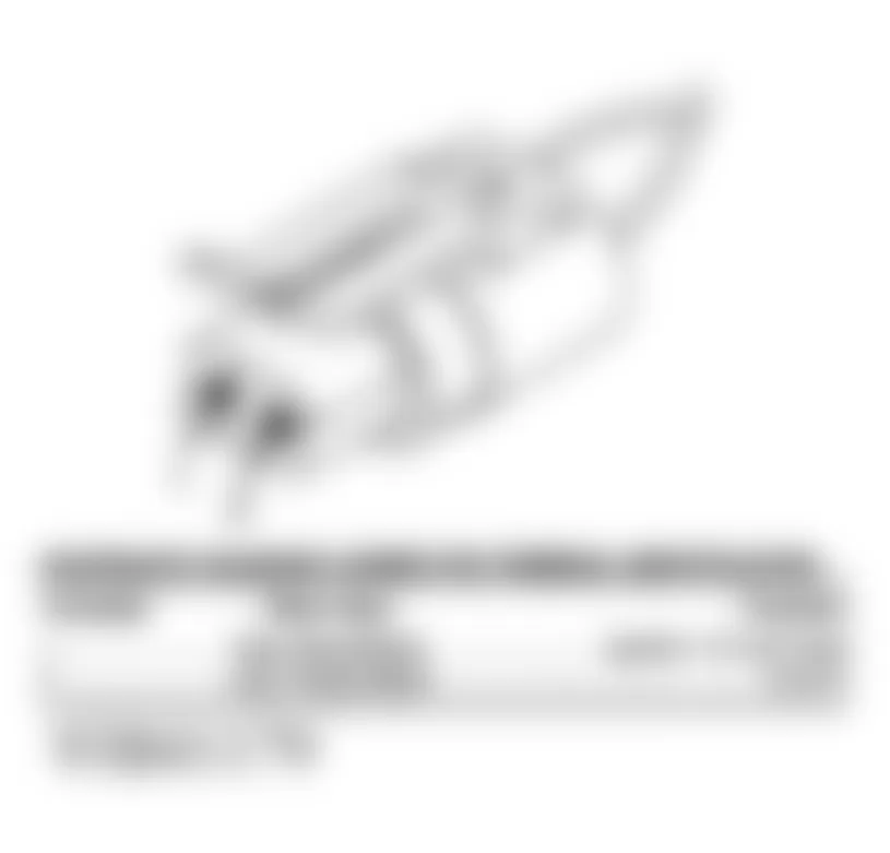 Chrysler Imperial 1993 - Component Locations -  Wastegate Solenoid Connector Terminal ID