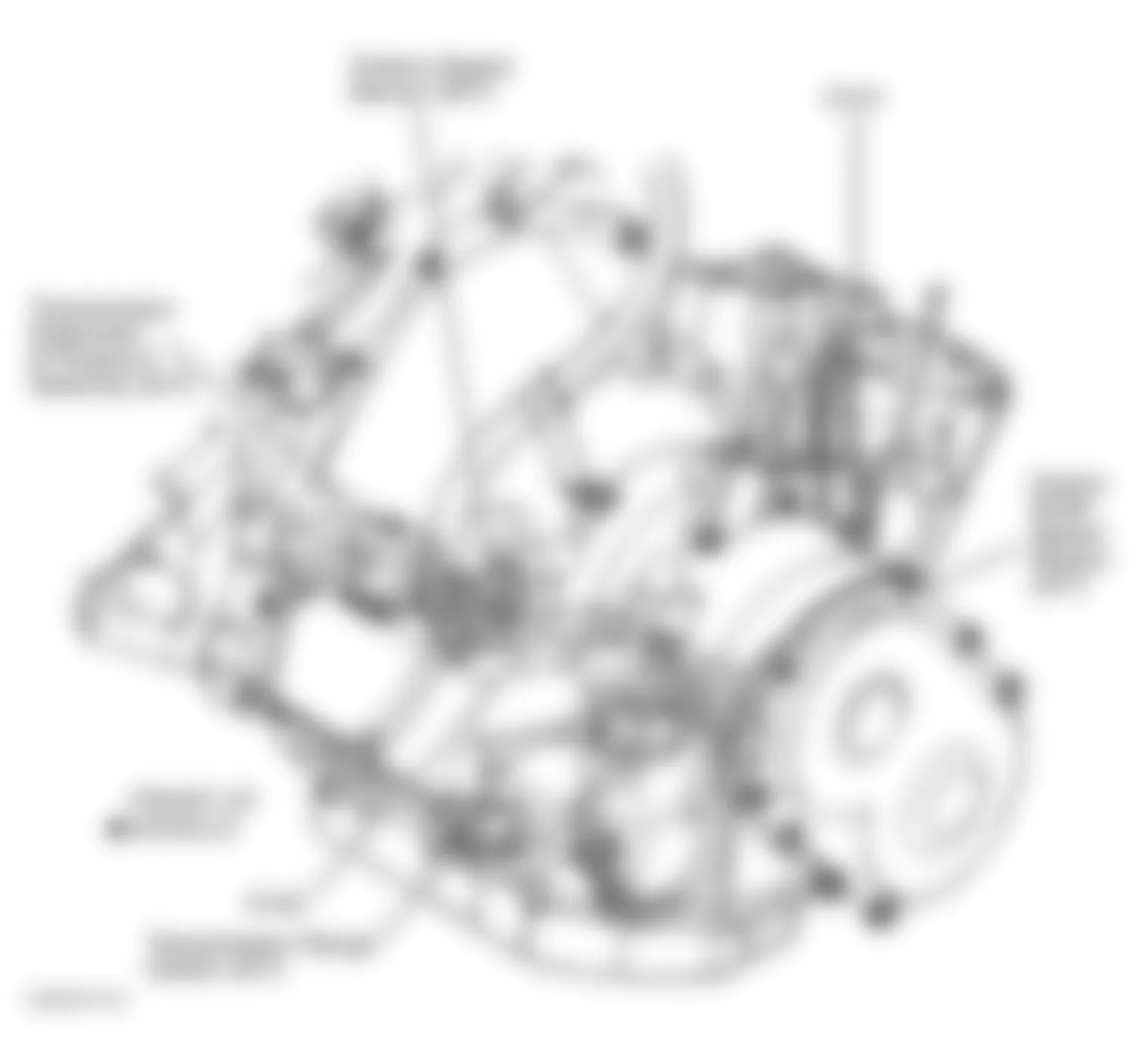 Chrysler Cirrus LXi 1998 - Component Locations -  Transmission