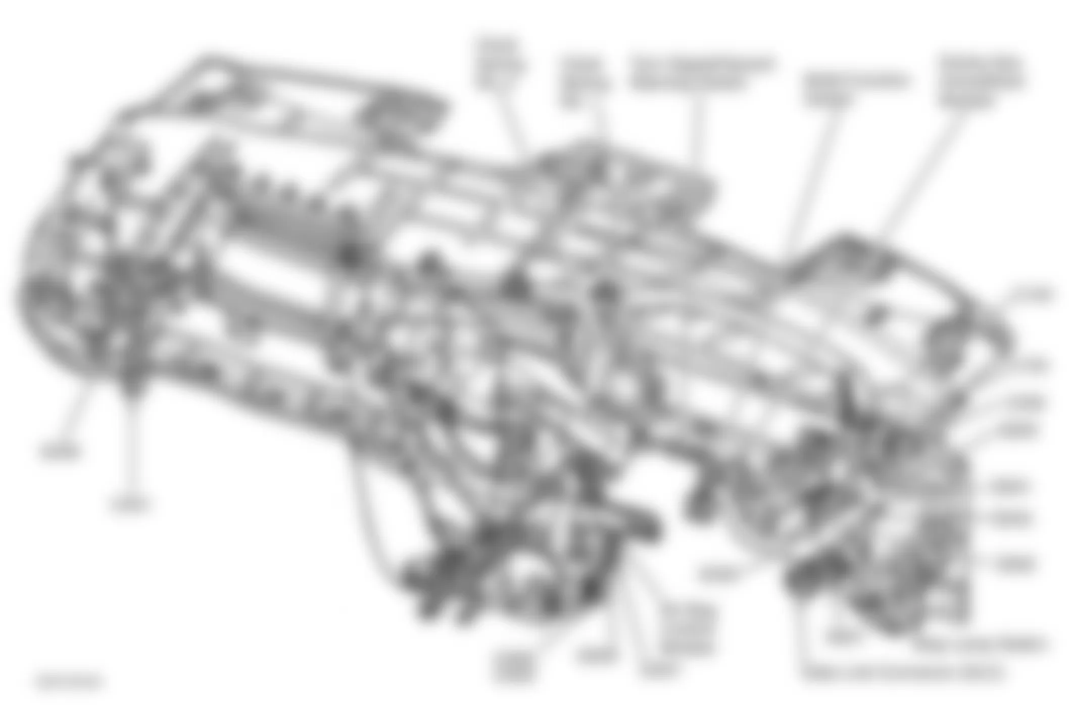 Chrysler Concorde LX 1998 - Component Locations -  Behind Dash