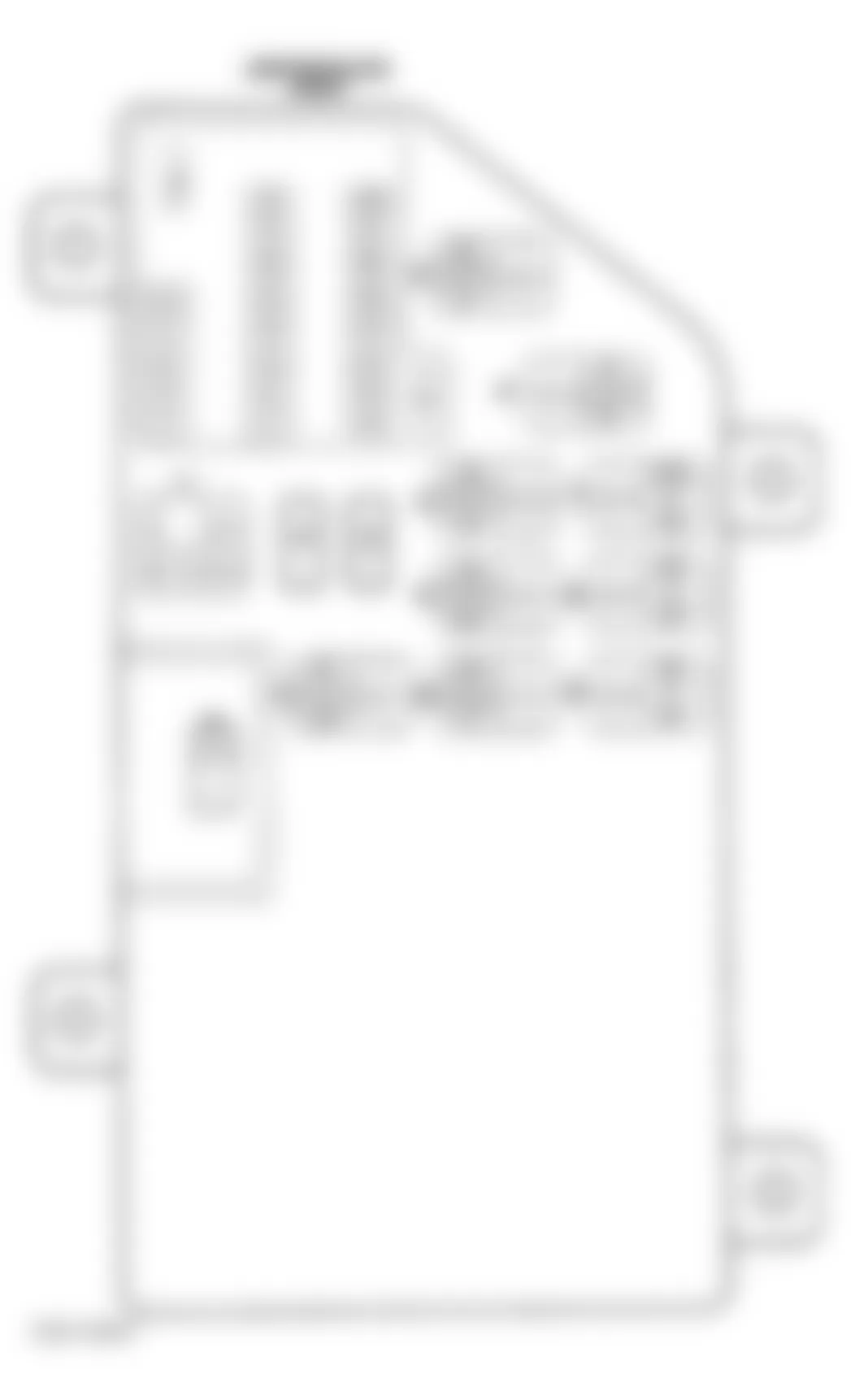 Chrysler Concorde LX 1998 - Component Locations -  Identifying Junction Block Fuses & Relay Circuits