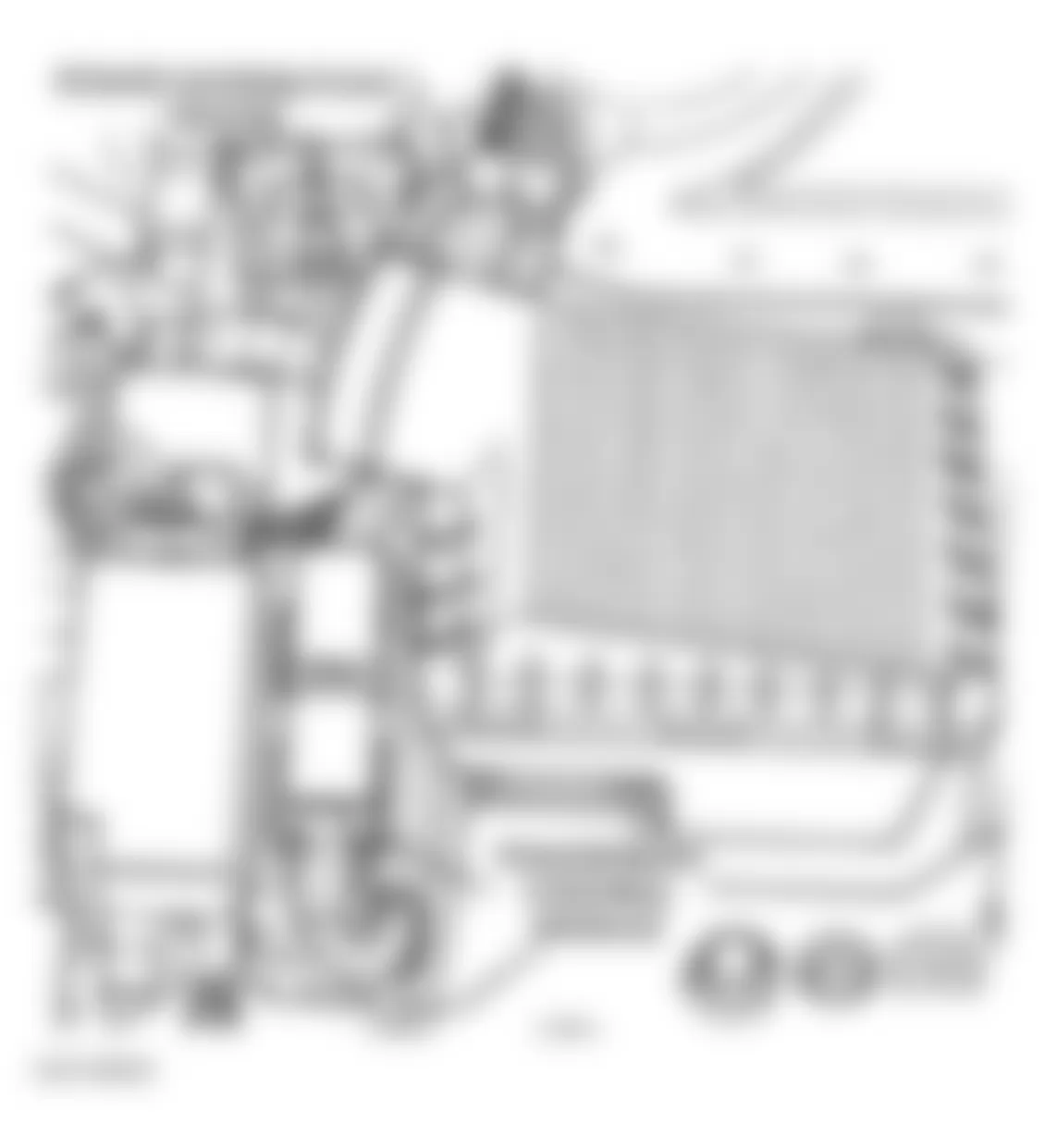 Chrysler Sebring Limited 2000 - Component Locations - Locating Power Distribution Center