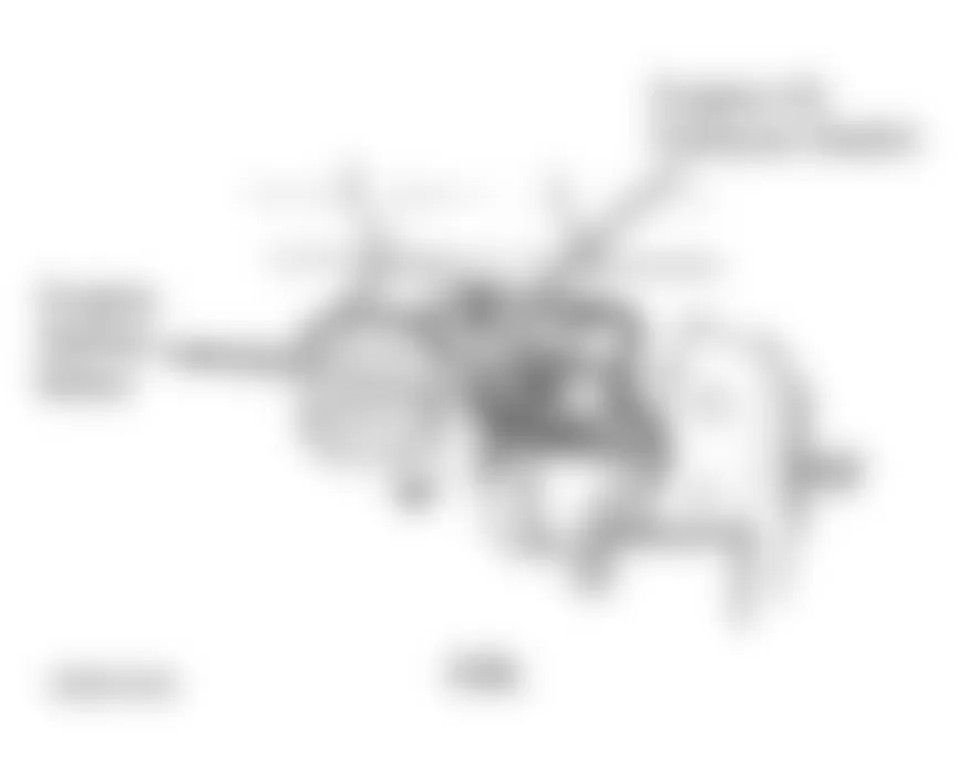 Chrysler Town & Country LX 2000 - Component Locations -  Lower Left Side Of Engine (3.0L)