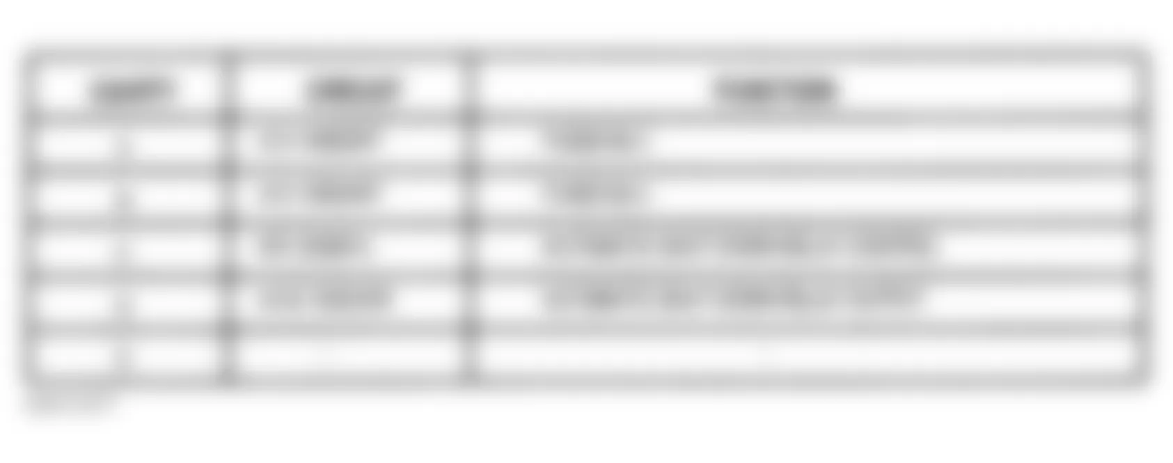 Chrysler LHS 2001 - Component Locations -  Identifying Automatic Shut Down Relay Terminals