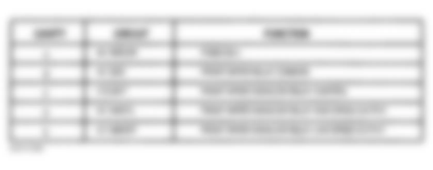 Chrysler LHS 2001 - Component Locations -  Identifying Front Wiper High/Low Relay Terminals