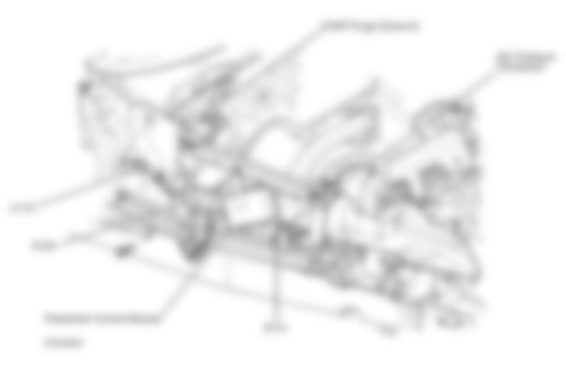 Chrysler Prowler 2002 - Component Locations -  Right Side Of Engine Compartment