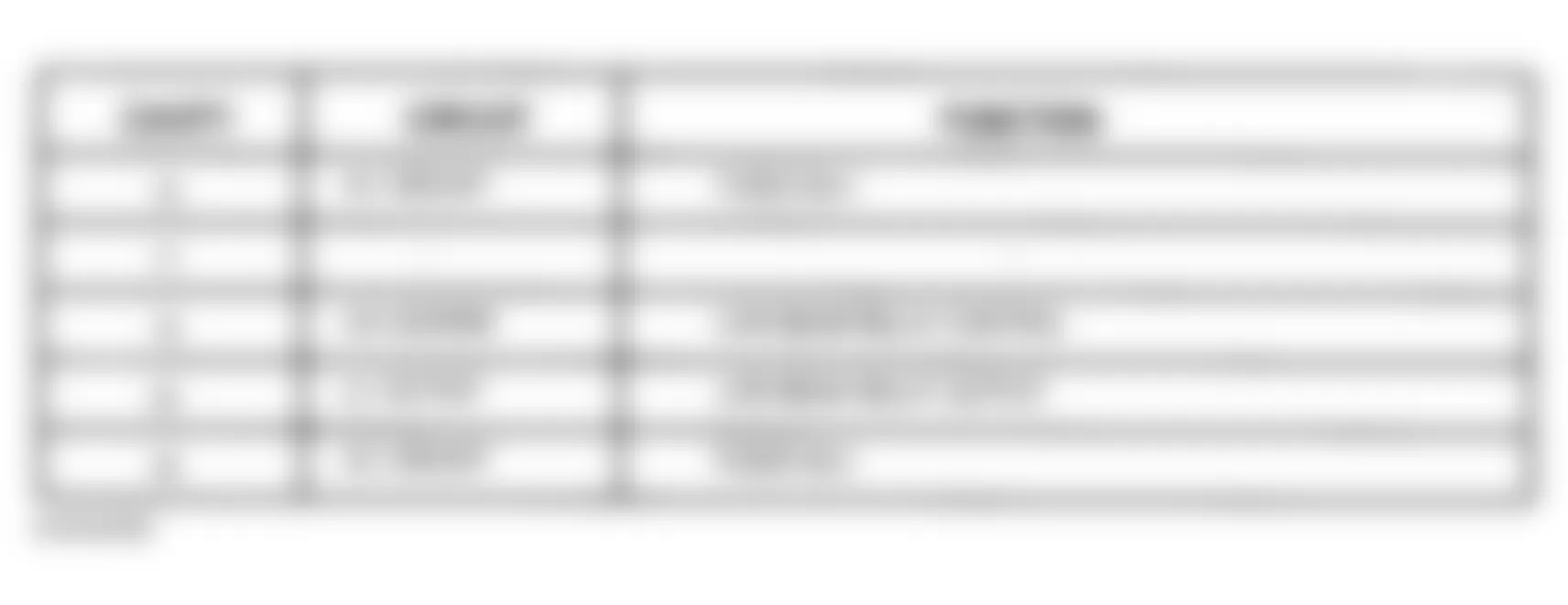 Chrysler Prowler 2002 - Component Locations -  Low Beam Relay Terminal Identification