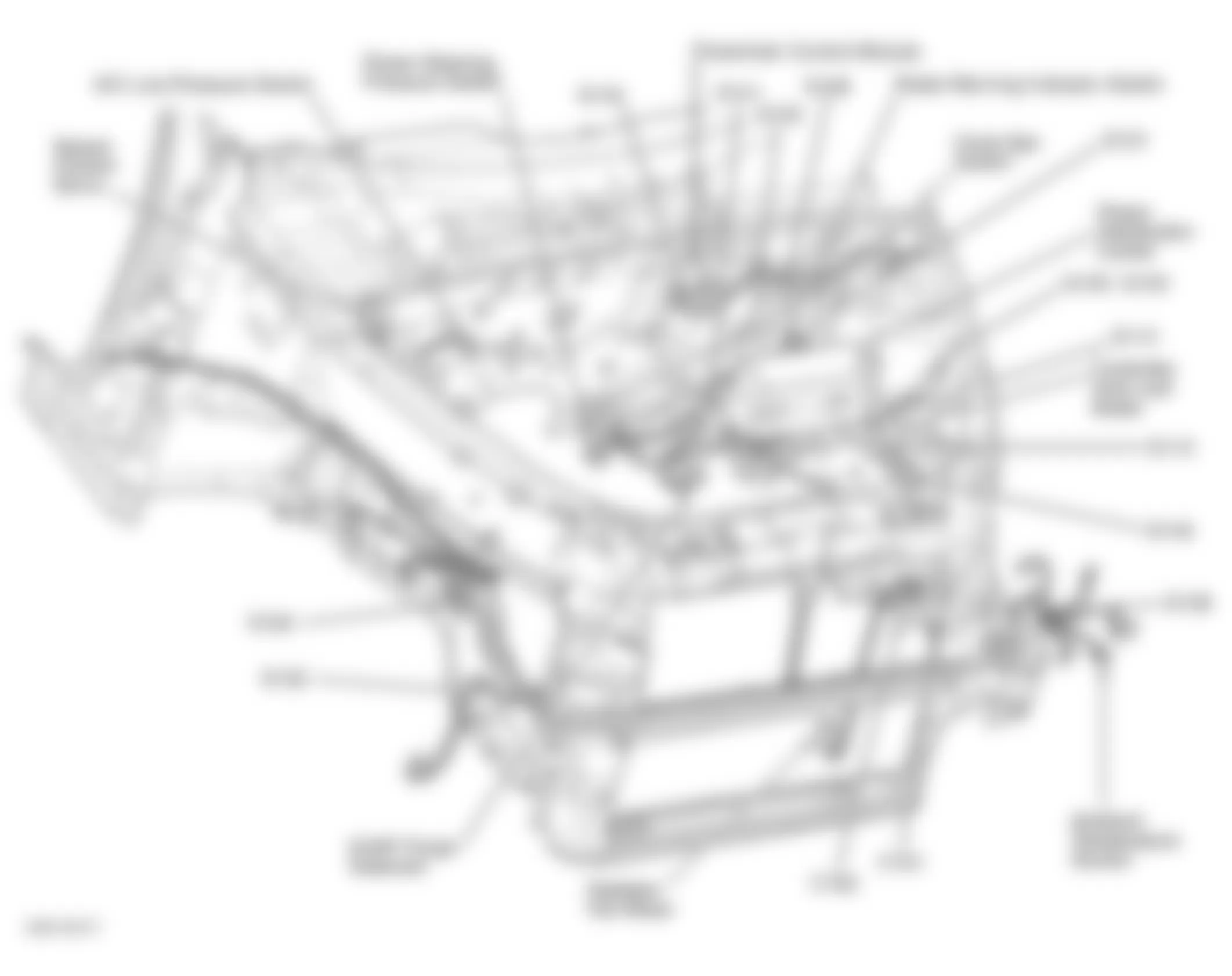 Chrysler PT Cruiser 2003 - Component Locations -  Engine Compartment