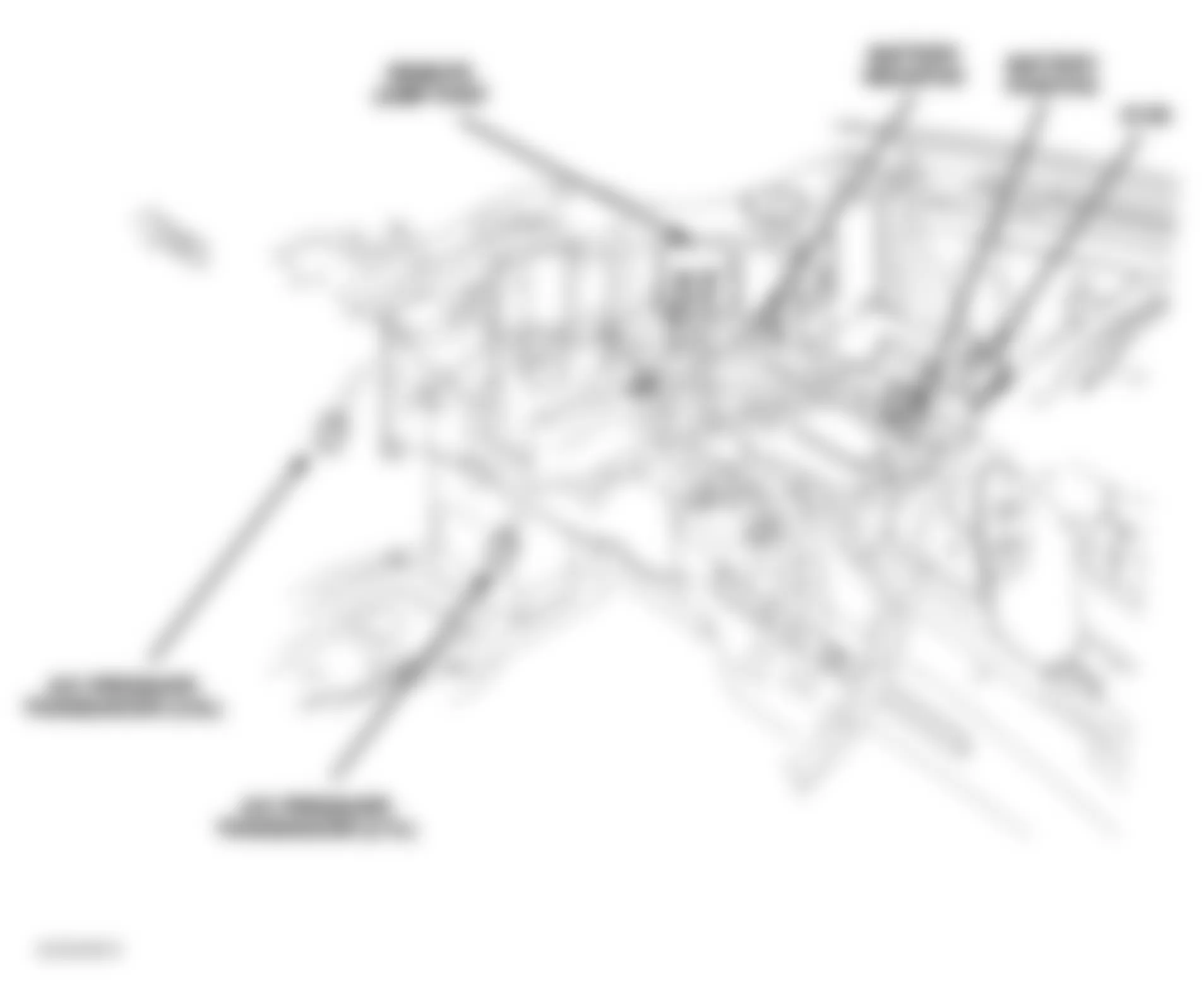 Chrysler 300M 2004 - Component Locations -  Right Front Of Engine Compartment